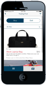 Imaginet Corporate Campus Navigation My Campus mobile app - trading post